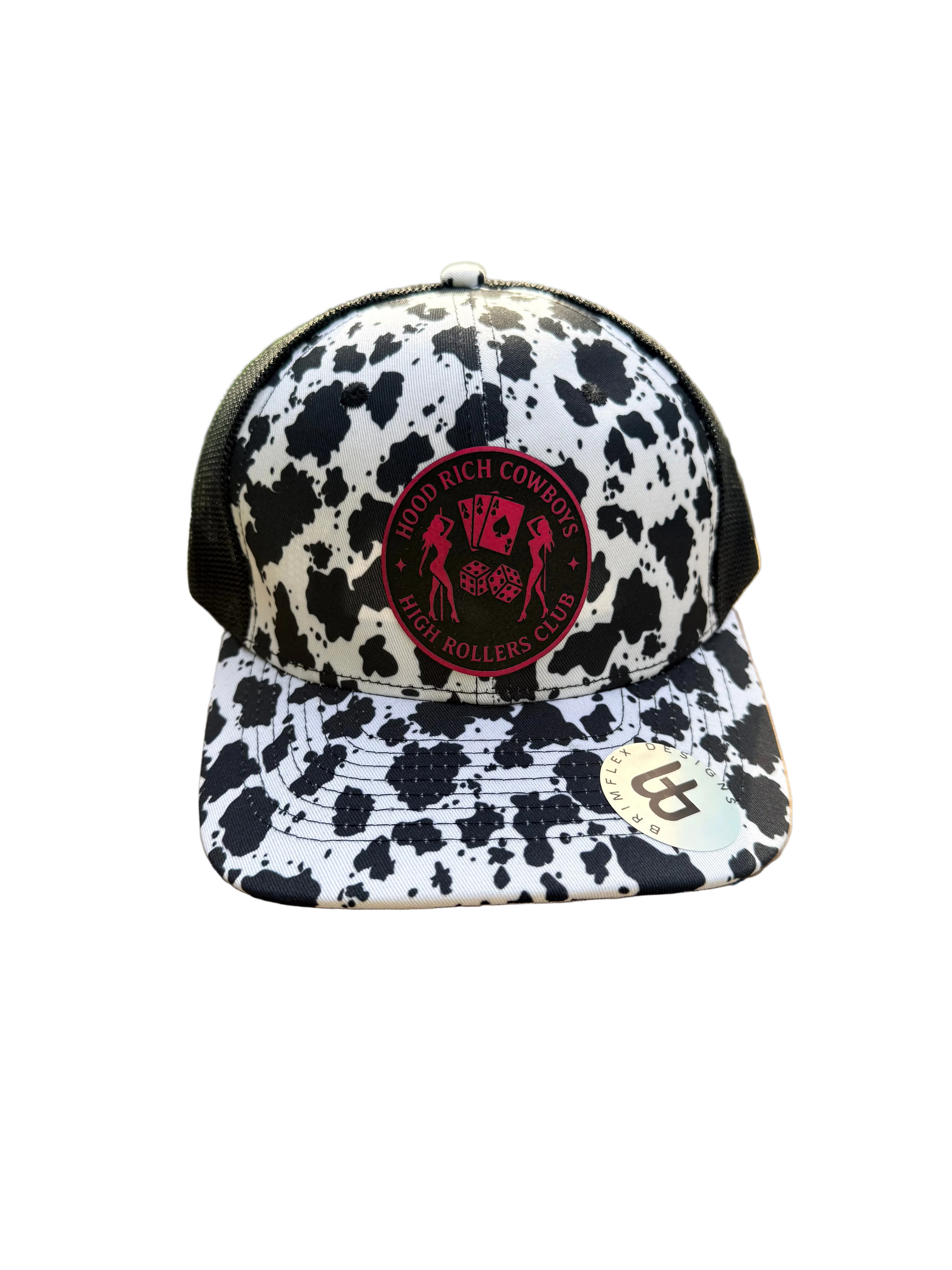 Cow Print Trucker