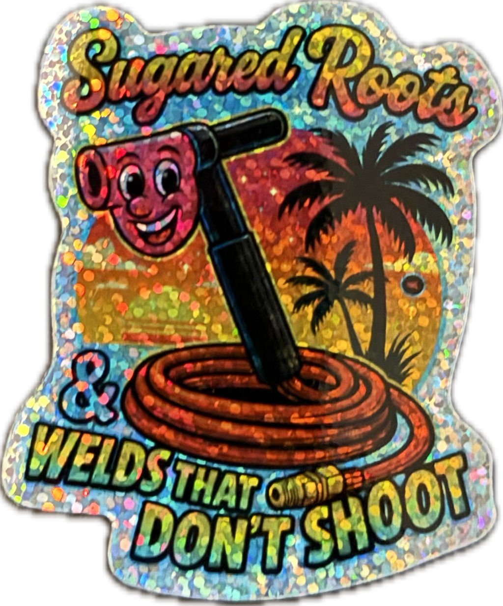 Sugared Roots Holographic