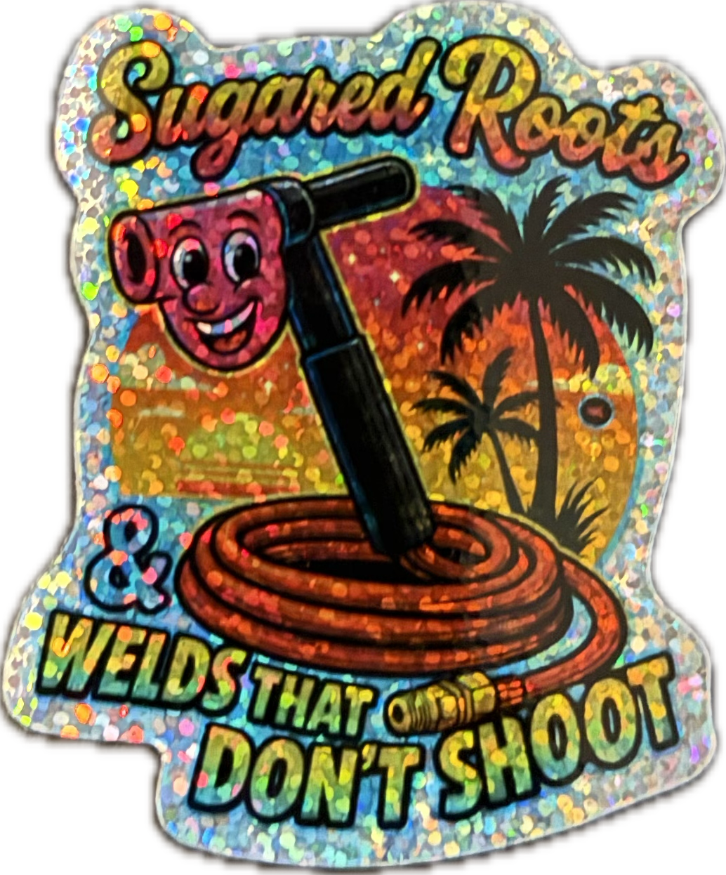 Sugared Roots Holographic